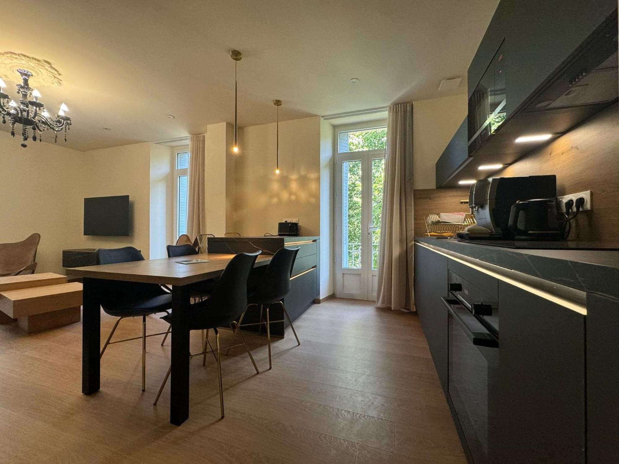 Appartements Confortables Avec Vue Montagne - Residence Villa Belle Fleur Chateau-Ville-Vieille Экстерьер фото