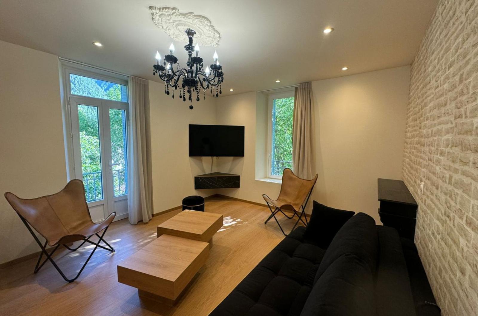 Appartements Confortables Avec Vue Montagne - Residence Villa Belle Fleur Chateau-Ville-Vieille Экстерьер фото